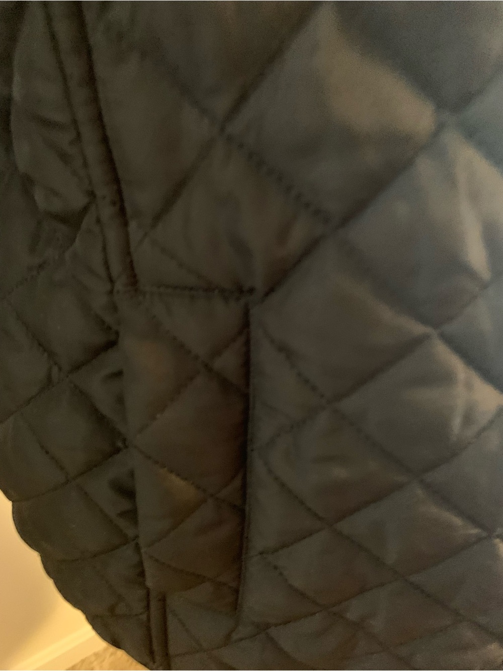 Liz Claiborne Black Quilted Puffer Jacket